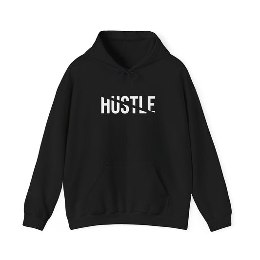 Hustle Acronym Black Hoodie